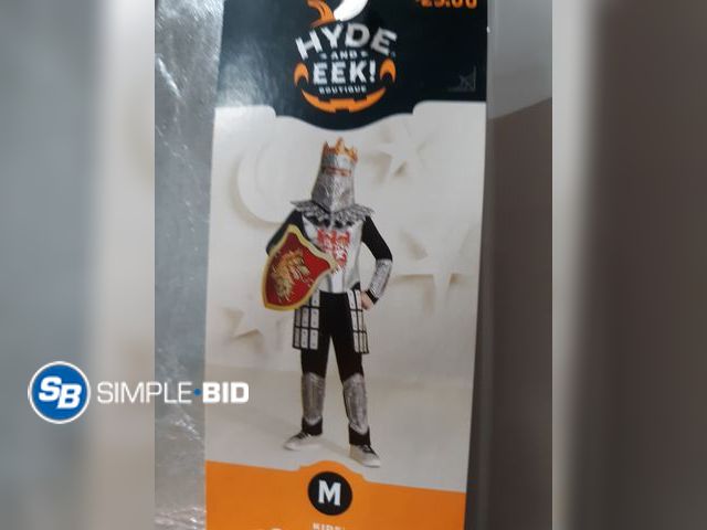 Lot 58-32706 - Hyde and Eek Kids Crusader Costume Size Medium - NWT