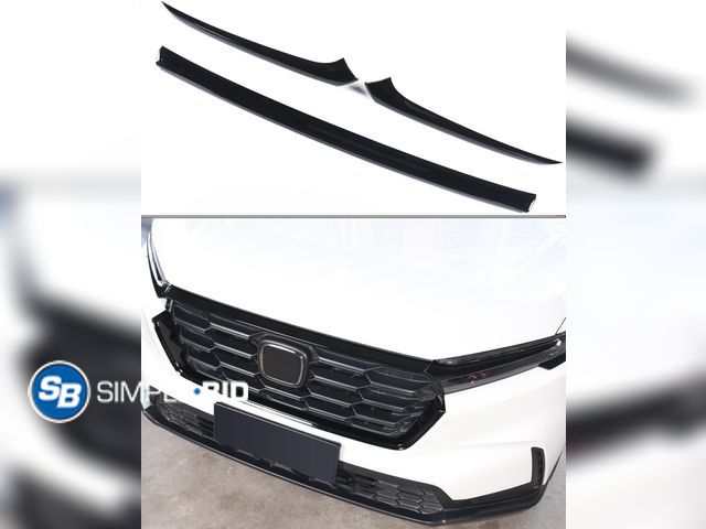 Lot 58-41416 - Updated for Honda CRV 2023 2024 2025 2026 Grille Upper Trims, Sporty OEM Style Grille Moulding Cover...