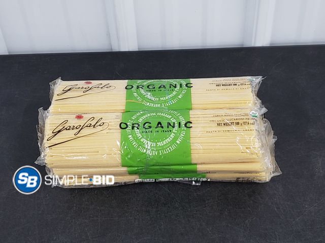 Lot 58-39595 - NOODLES! Lot of (6) Garofalo Organic Spaghetti - unopened