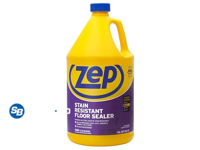 Lot 58-68798 - New Zep Stain Resistant Floor Sealer - 1 Gallon - ZUFSLR128 - Durable, Long Lasting Seal