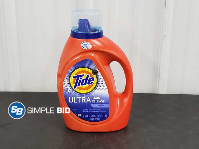 Lot 58-70911 - TIDE! ultra stain Release - open - mostly full 84 fl oz