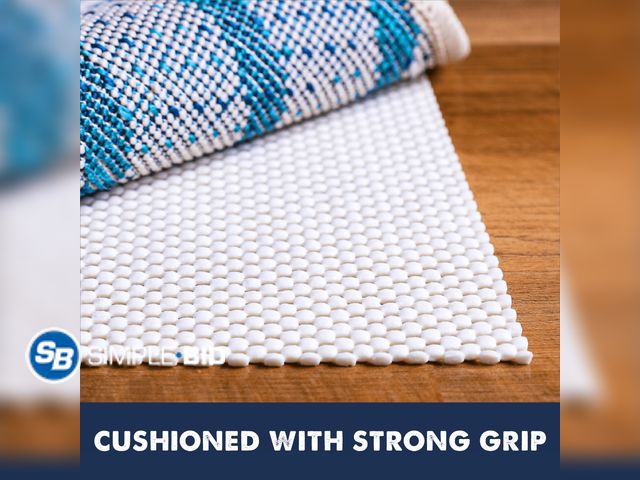 Lot 58-38877 - New Non Slip Rug Pad Gripper 3 x 5 ft Extra Cushioned Pads by Slip-Stop