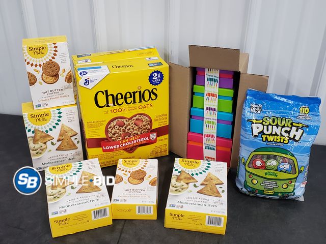 Lot 58-80906 - FOOD LOT! Lot of Various Foods - unopened - expired