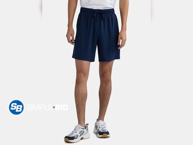 Lot 58-83789 - New Athletic Works Men's and Big Men's Mesh Shorts, 7" Inseam, Size XL