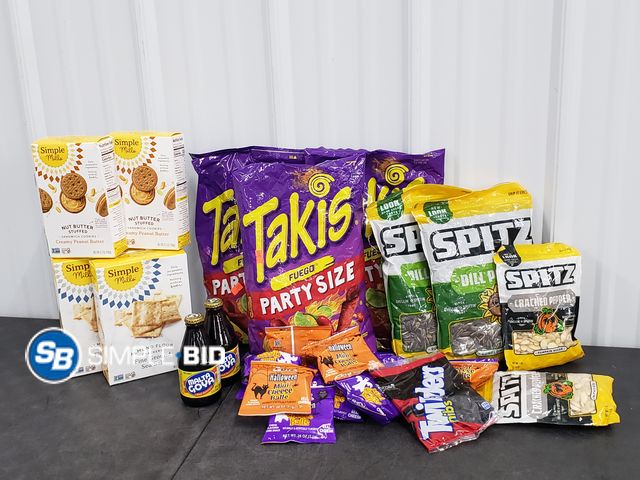 Lot 58-80707 - FOOD LOT! Lot of Various Foods - unopened - expired