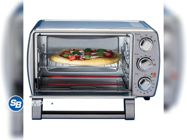 Lot 58-34731 - Oster Countertop Oven with Convection, Stainless Steel - appears unused