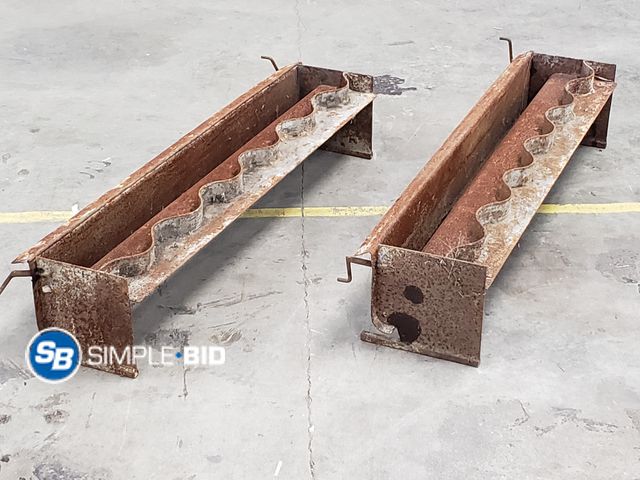 Lot 58-84574 - Decorative Curb Cement Forms
