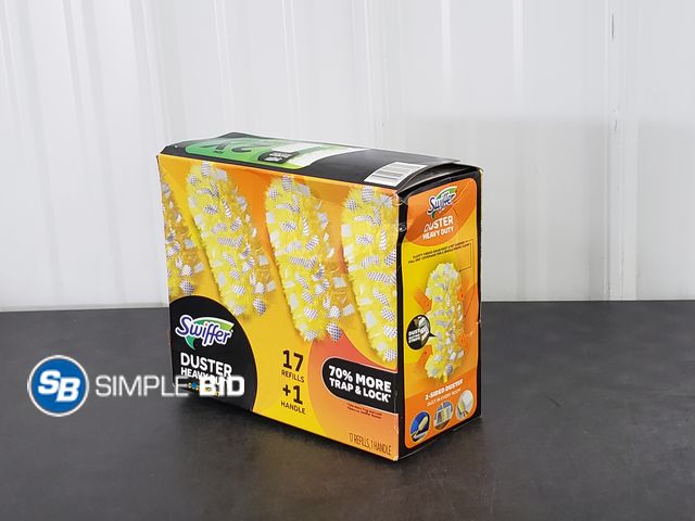 Lot 58-68710 - New Swiffer Duster Heavy Duty Starter Kit Handle + Refills (17 Count)