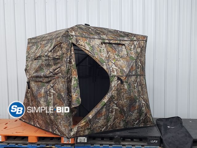 Lot 58-67506 - TideWe See-Through Hunting Blind with Carrying Bag - Appears to be Lightly Used
