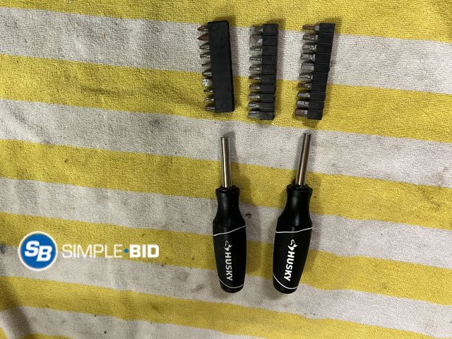 Lot 58-38737 - Husky Multi Tip Screwdriver life time warranty