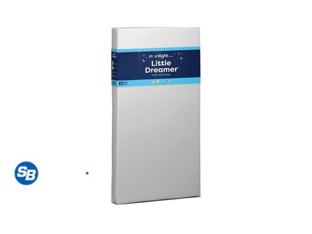 Lot 58-29367 - New Little Dreamer Dual-Sided Crib Mattress 5" Thick for Infants &amp; Toddlers by Moonlight Slumber