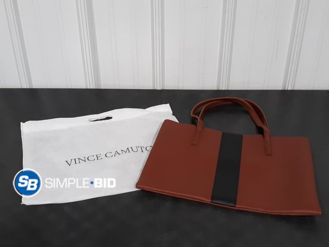 Lot 58-27573 - Brown &amp; Black Leather Bag - New