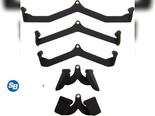 Lot 58-29113 - Fitvids Multifunctional Home Gym System, Workout Station, Heavy Duty 5-Piece Combo , Rubber Coated G...