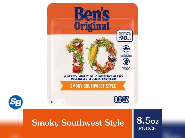 Lot 58-72502 - Lot of (11) BEN'S ORIGINAL 10 MEDLEY Smoky Southwest, Side Dish, 8.5 oz Pouch - unopened - expired