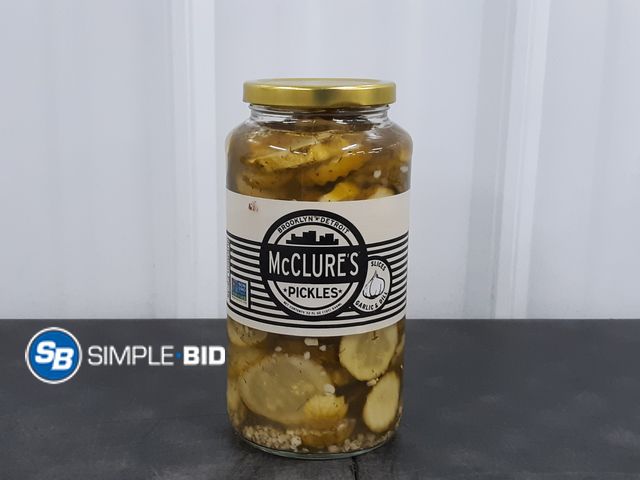 Lot 58-39291 - McClure's Pickles - unopened