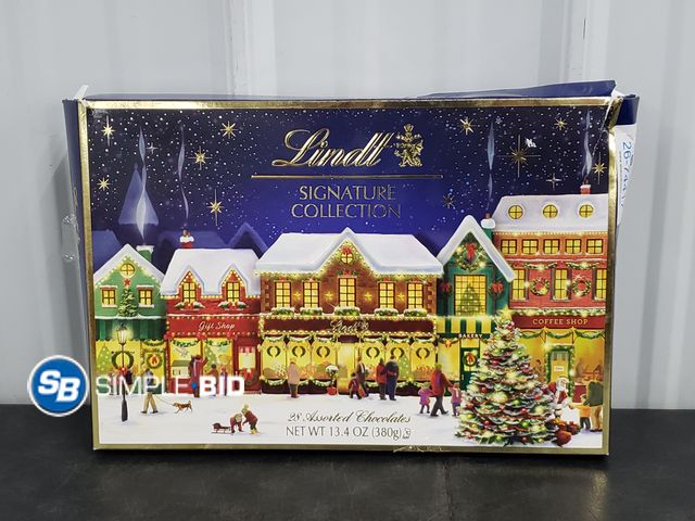 Lot 58-74417 - Lindt Signature Collection - assorted Chocolates - unopened