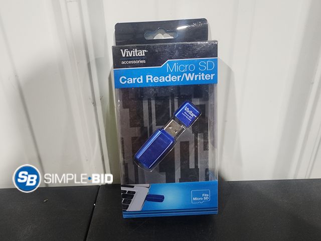 Lot 58-26048 - Vivitar Micro SD Card Reader/writer - unopened