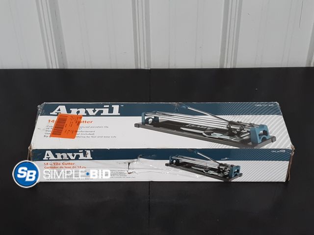 Lot 58-26752 - Anvil 14" Tile Cutter