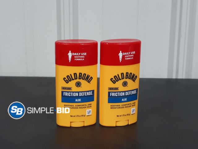 Lot 58-21385 - Lot of (2) New Gold Bond Deodrant