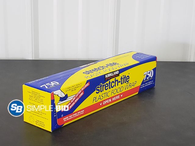 Lot 58-68481 - New Kirkland Stretch-Tite Plastic Food wrap 750 sq ft
