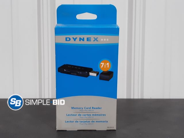 Lot 58-28962 - Dynex 7-in-1 Memory Card Reader
