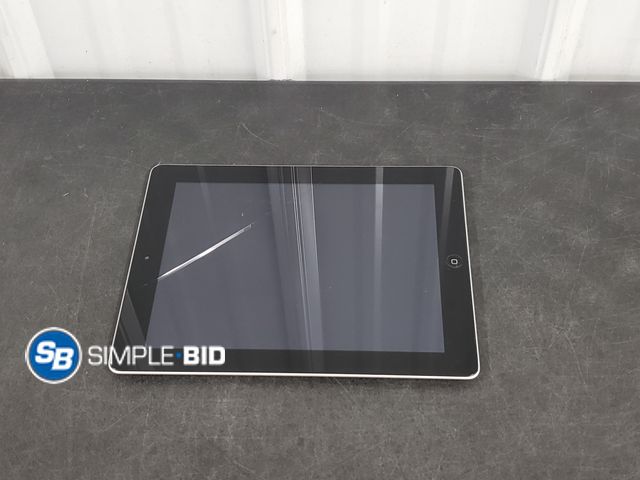 Lot 58-71996 - Apple iPad 16gb - Model A1395 - Unable to Test- No Power Adapter