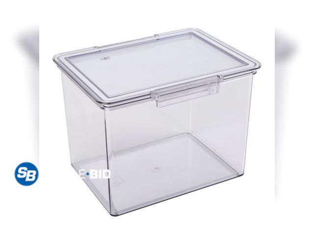 Lot 58-21563 - New The Home Edit XL Canister, Plastic Food Storage Container, Clear