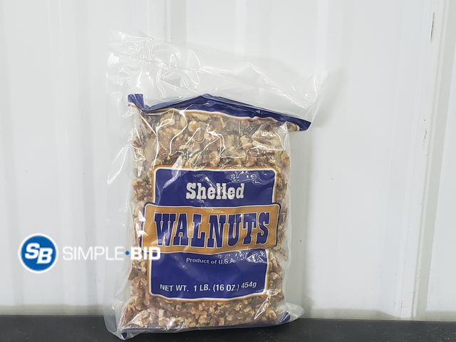 Lot 58-68552 - Shelled Walnuts - Vacuum Sealed