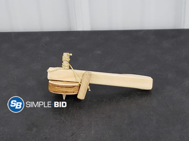 Lot 58-59107 - Hand Made Spinning Top Toy