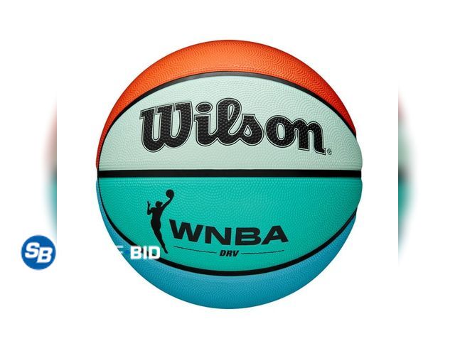 Lot 58-34035 - Wilson WNBA DRV Bright Outdoor Basketball - in good condition - light use