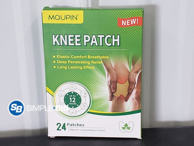 Lot 58-63434 - New MQUPIN 24Pcs Knee Patches, Natural Kee Pain Relief Arthritis Patch Knee Patches for Pain Relief ...