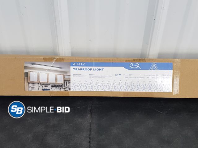 Lot 58-74684 - Tri-Proof Light -36 W - 46" Long - 2-Pack - Appears Unused