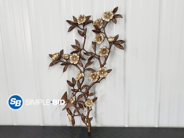 Lot 58-80230 - Decorative Wooden Flower Wall Decor