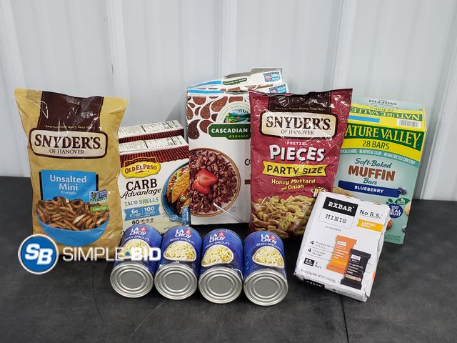 Lot 58-83808 - FOOD LOT! Lot of Various food - unopened - expired