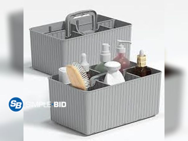 Lot 58-21885 - New Plastic Shower Caddy Portable Organizer, DIY Bathroom Organizers and Storage, Makeup Organizer D...