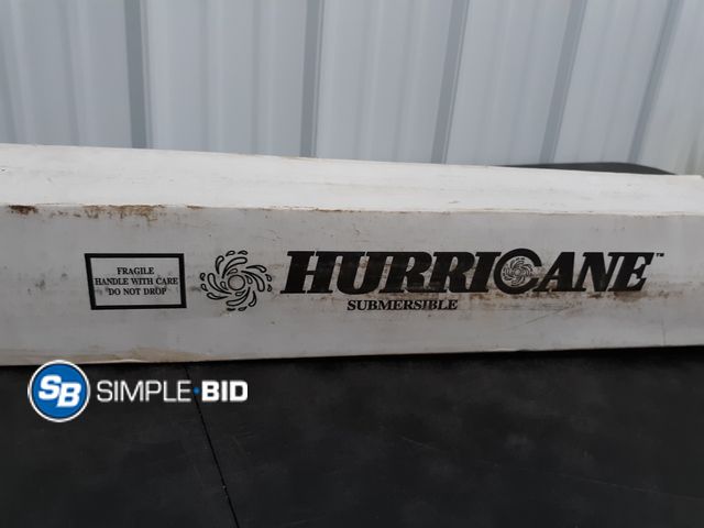 Lot 58-29234 - Jacuzzi Hurricane Submersible Mod#T1HR12P12-S2  - 12GPM, 1HP, 2 Wire, 230V, 12STG, PL
