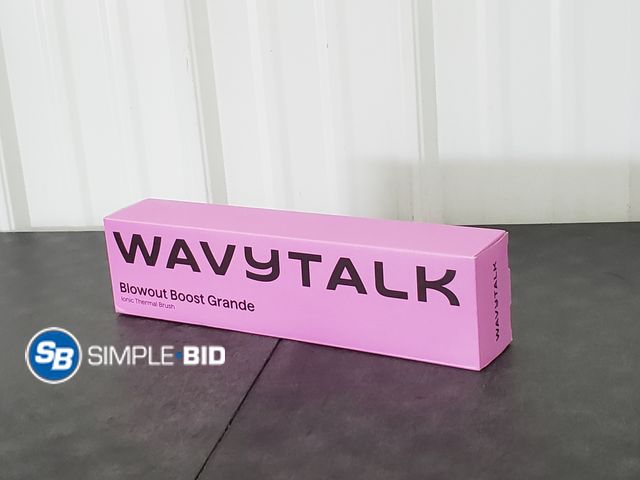 Lot 58-68832 - WavyTalk - Blowout Boost Grande - Ionic Thermal Brush- New