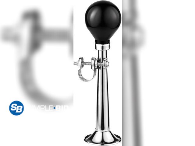 Lot 58-33156 - New Bike Horn for Adults Classic Horn Metal Squeeze Clown Horn, Fits All Bicycle Handle Bar, Loud So...