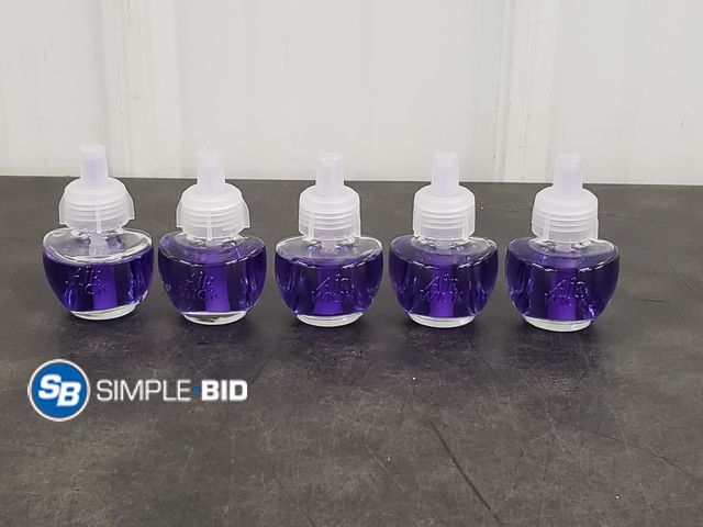 Lot 58-84080 - Lot of (5) Airwick Air Fresheners - Lavender Refills