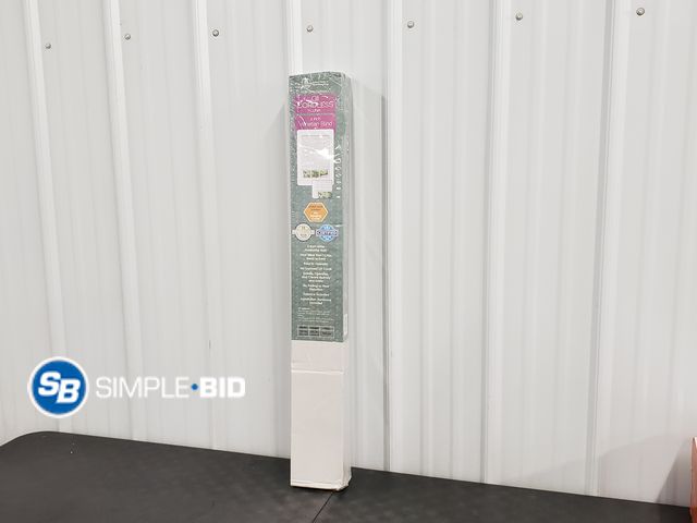 Lot 58-77906 - Achim GII Cordless Luna Blinds - 2" Wide - 33W x 64L- White