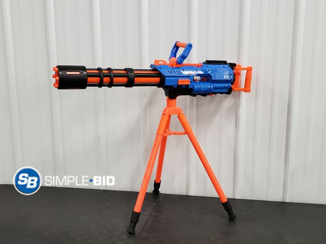 Lot 58-74034 - Nerf Gun - X shot Insanity with Tri Pod Stand