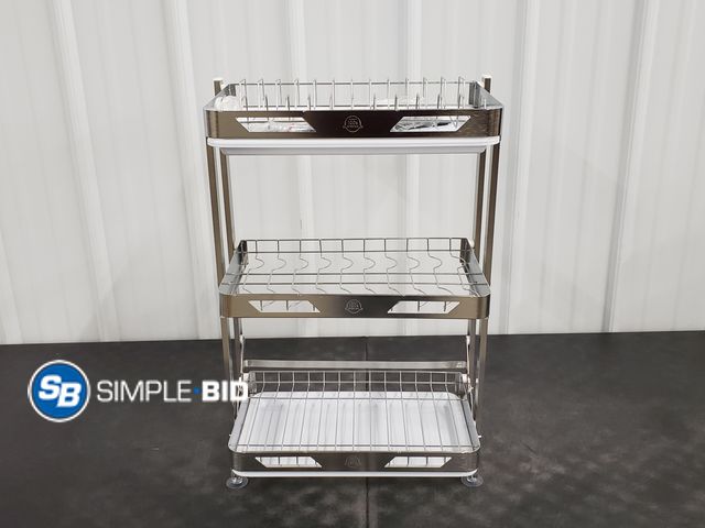 Lot 58-30318 - Stainless Steel Dish Drying Rack