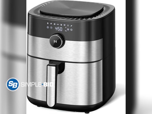 Lot 58-34318 - New iHomiracle Dreamiracle 6.0 Quart Programmable Air Fryer, Instant and Large, Smart and Multifunct...
