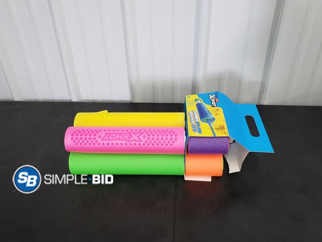 Lot 58-72693 - New Zuru XSHOT Summer Splash Foam Water Blasters - set of (4)