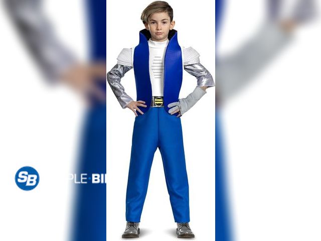 Lot 58-32604 - New A-Spen Alien Costume for Kids, Official Disney Zombies 3 Costume Outfit, Child Size Small (4-6)