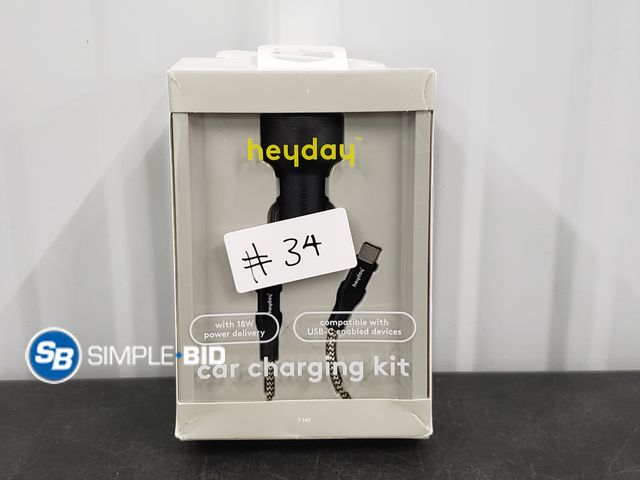 Lot 58-30191 - Heyday Car Charging Kit