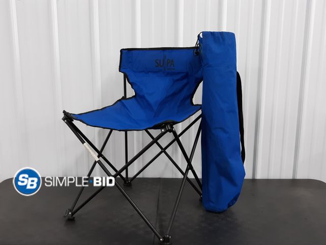 Lot 58-37106 - Fold up Camp Chair with bag