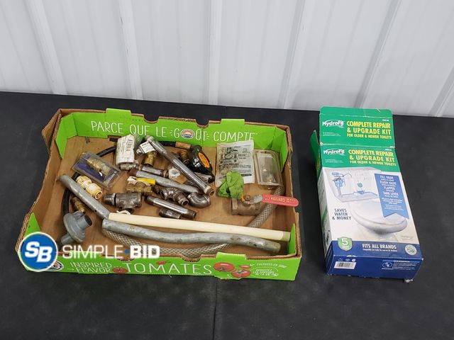 Lot 58-69436 - Lot of Misc Plumbing Parts and Pieces