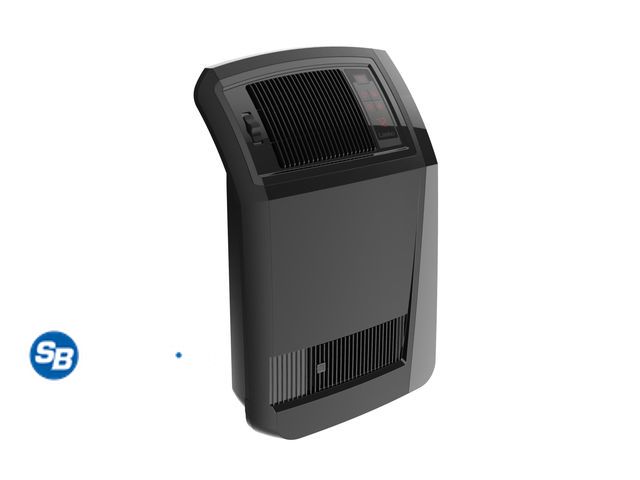 Lot 58-32863 - Lasko 1500W Cyclonic Ceramic Console Electric Space Heater with Timer, CC24925, Black - appears unus...