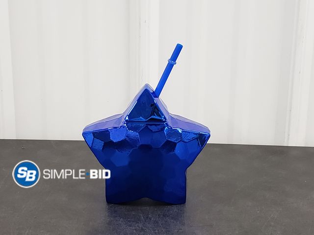 Lot 58-53687 - Star Shaped Sipper - Blue